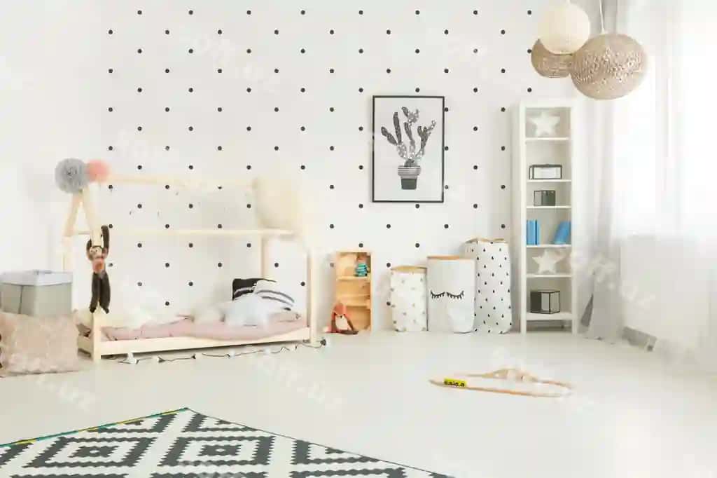 Skandi uslubi bolalar xonasi | Scandi style child room