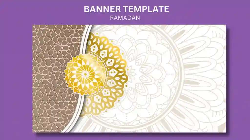 Arabesk realistik uch o'lchovli islom arab mandalasi bezakli | Arabesque realistic threedimensional islamic arabic mandala ornamental