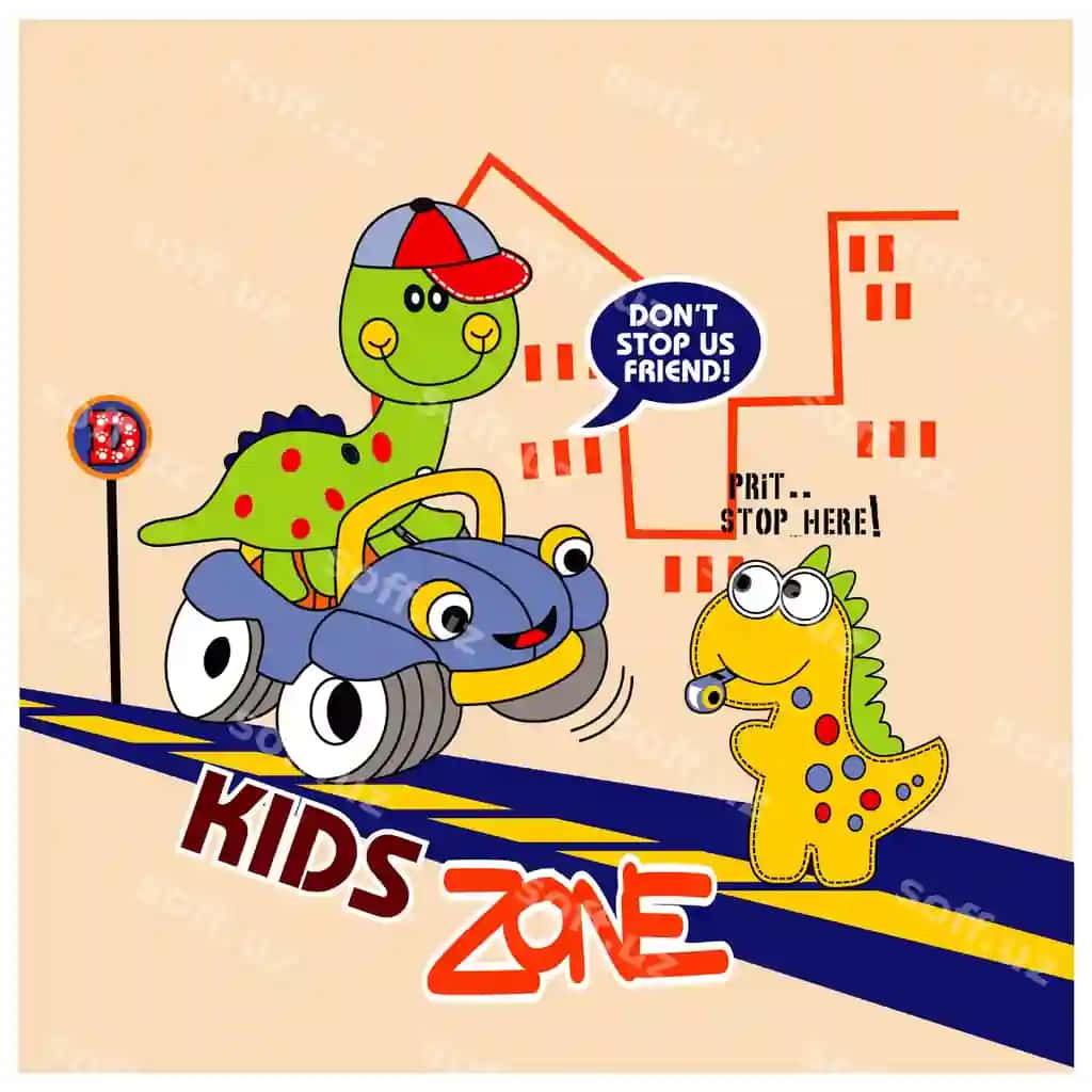 Dino bola do'st dizayn karykatura vektor illustratsiyasi | Dino kid friend design cartoon vector illustration