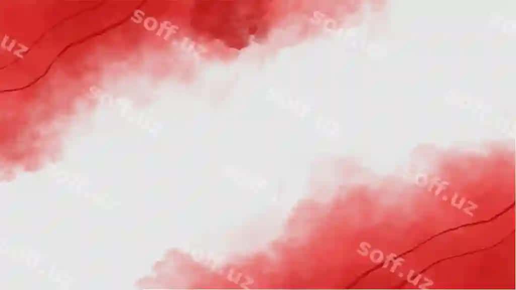 Qo'lda chizilgan qizil mavhum fon akvarel | Hand drawn red abstract background watercolor