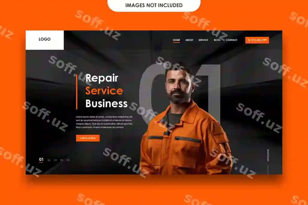 Ta'mir biznesi nomli veb-sayt ta'mir kompaniyasi | Website repair company called repair business
