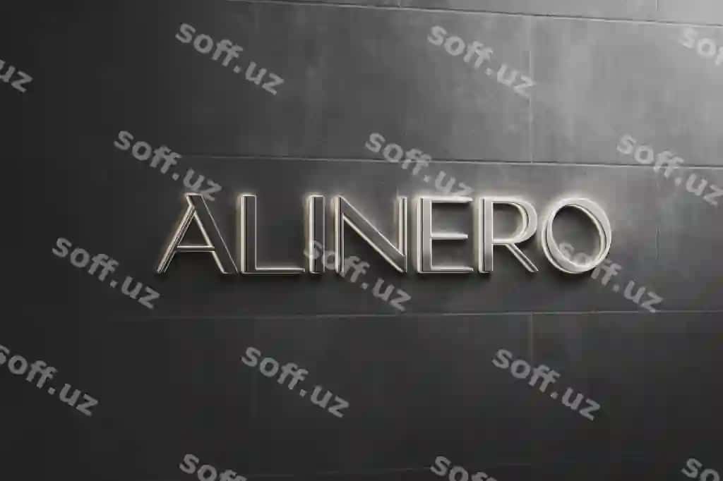 3d logotip namunasi farovonlik perspektivasi devor betoni | 3d logo mockup luxury perspective wall concrete