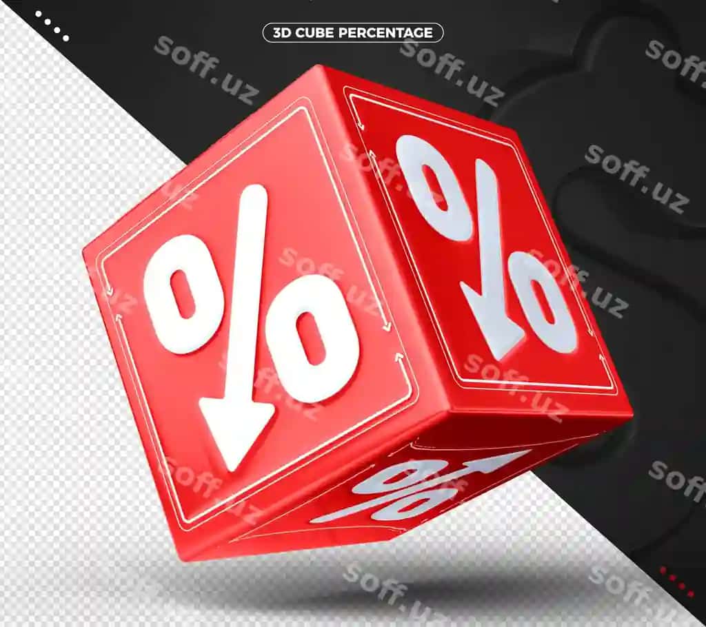 3D kub uchish foizi | 3d cube percentage flying