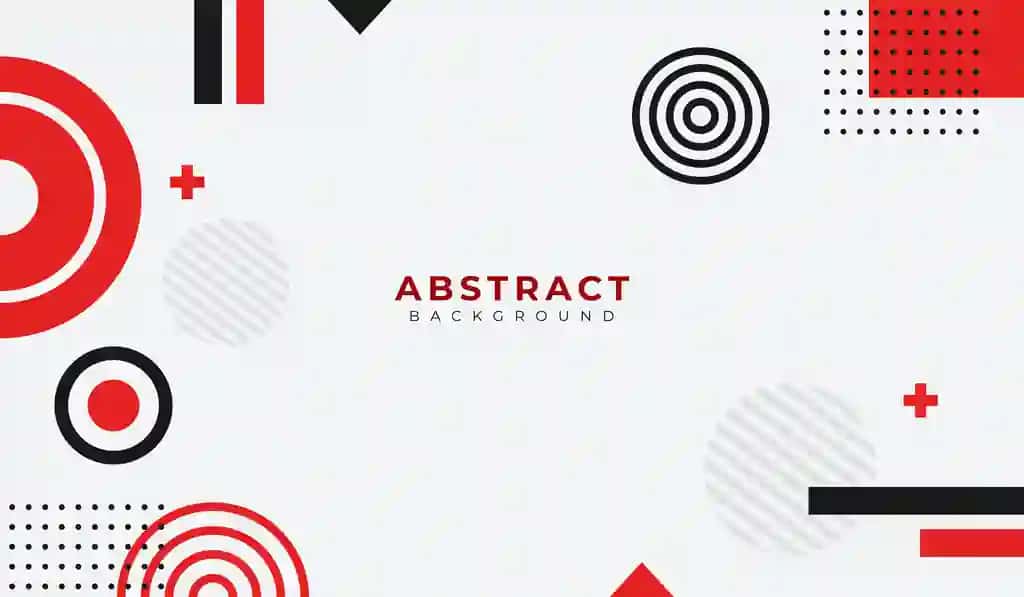 Qizil qora mavhum geometrik fon vektor tasviri | Red black abstract geometric background vector illustration
