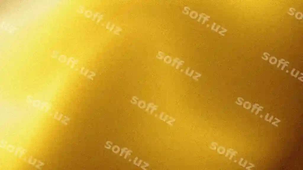 Mavhum oltin sariq fon donli tekstura | Abstract golden yellow background grainy texture