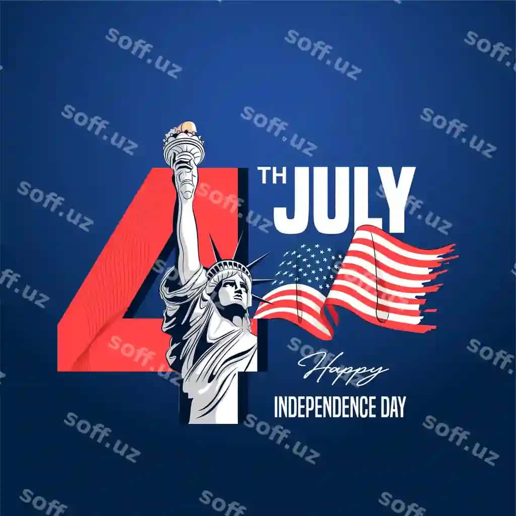 4-iyul Amerika Mustaqillik Dayasi shablon dizayni | 4th july america independence daya template design