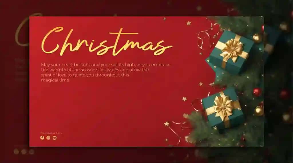 Rojdestvo fonidagi sovg'a qutilari haqiqiy bayram jozibasini qo'shadi | Festive christmas backdrop gift boxes add realistic holiday charm