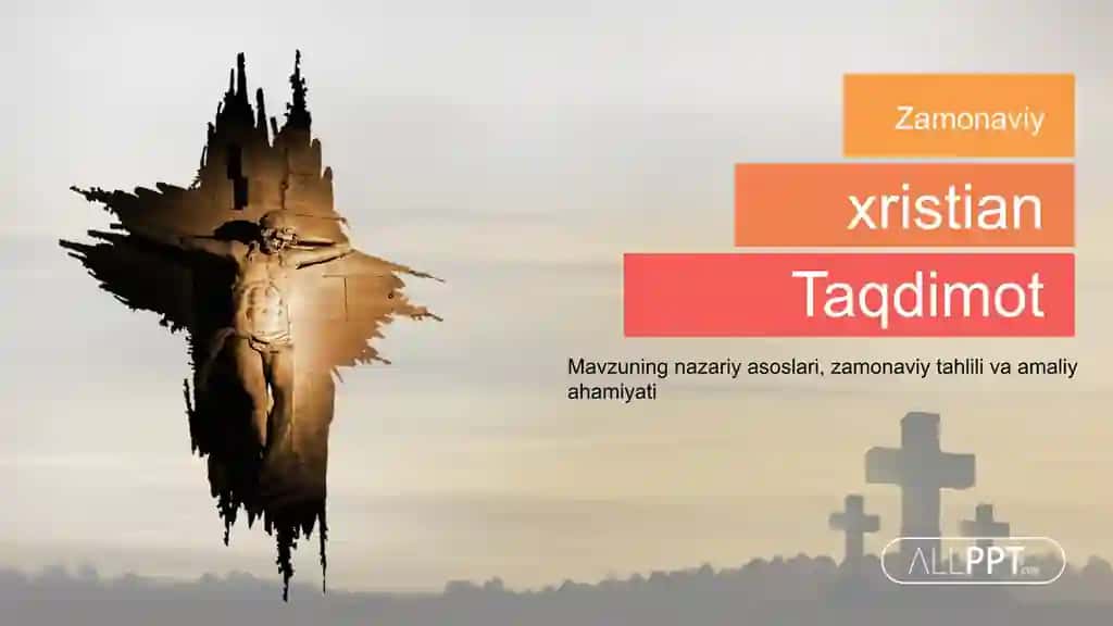Crucifixion of Jesus Christ Taqdimoti (48 Slayd)