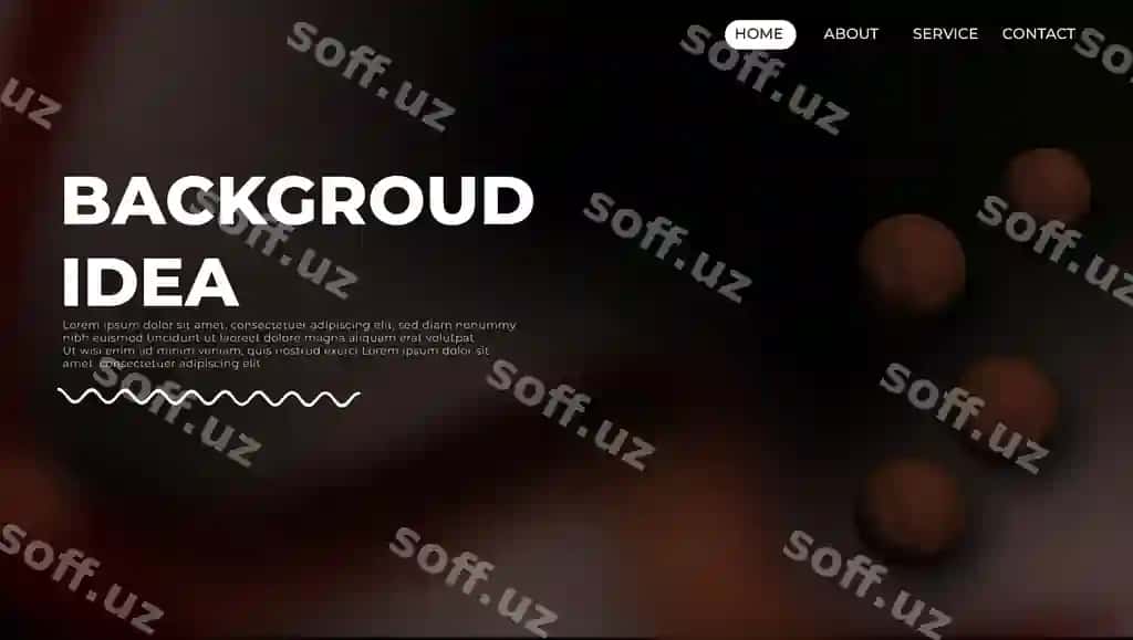 Jigarrang fon veb-dizayni | Background brown web design
