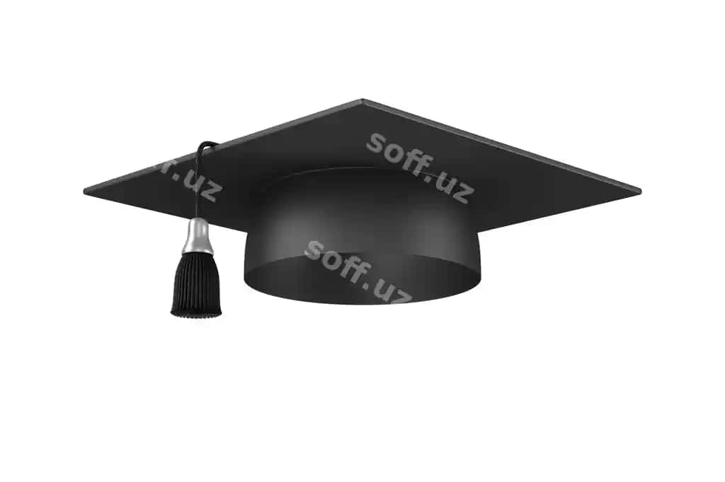 Oq bitiruv shaapka | Graduation cap white