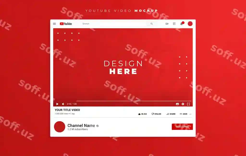 Mockup mount youtube video | Mockup mount youtube video