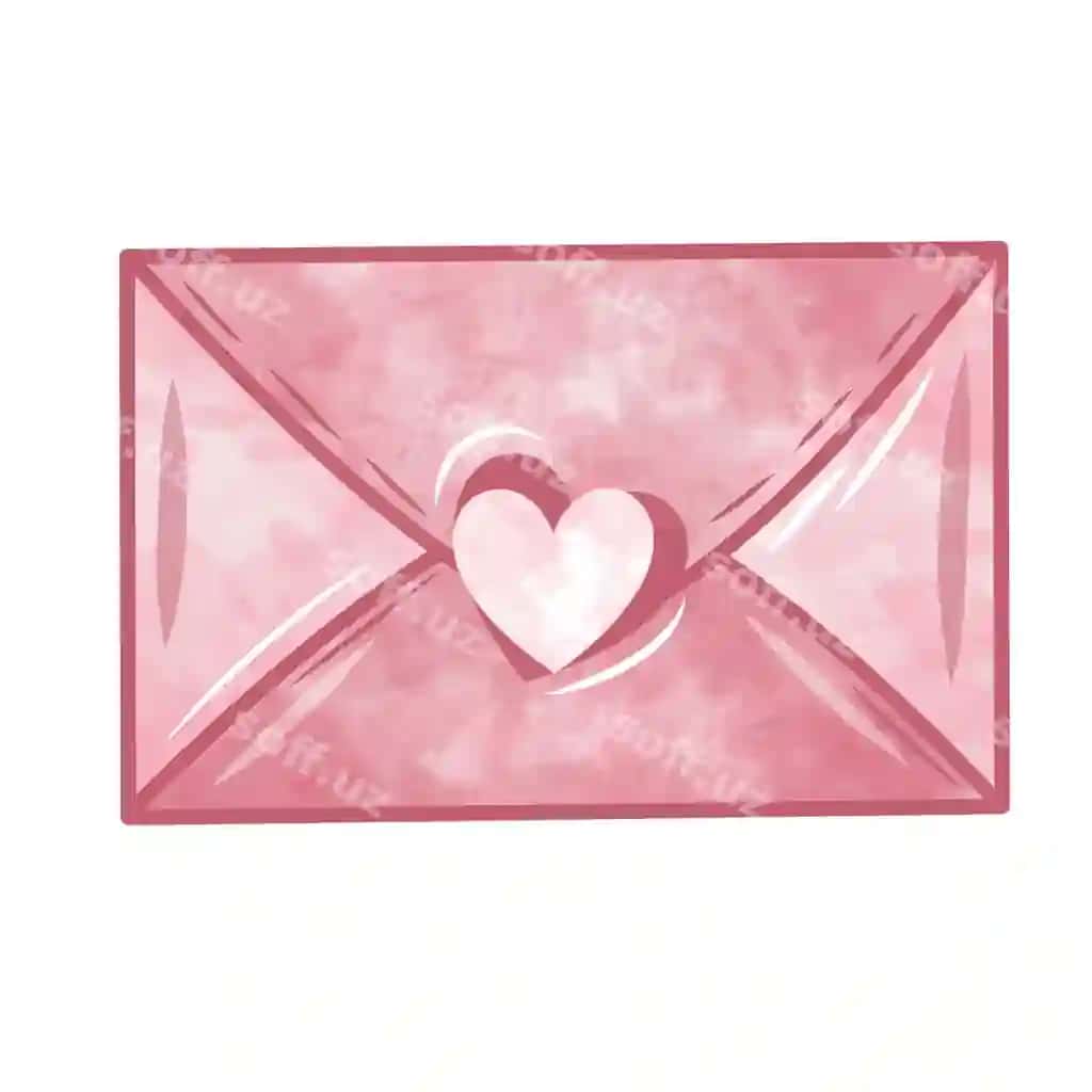 Pushti sevgi maktubi | Pink love letter