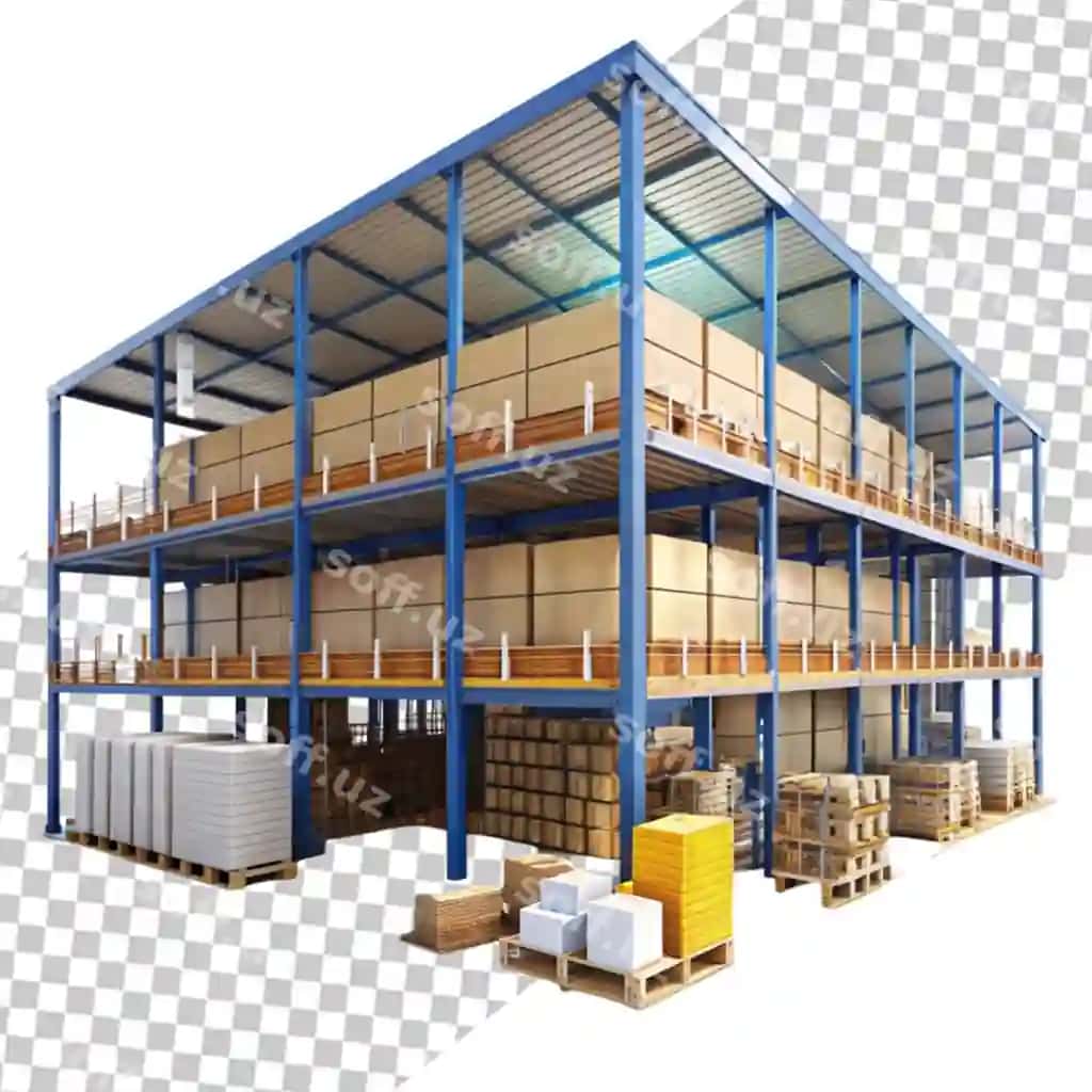 Shaffof fonni maftun etuvchi zamonaviy temir binolar | Modern steel buildings captivating transparent background