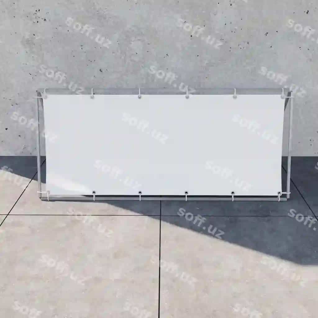 Ko'cha bannerining maketi dizayni | Street banner mockup design