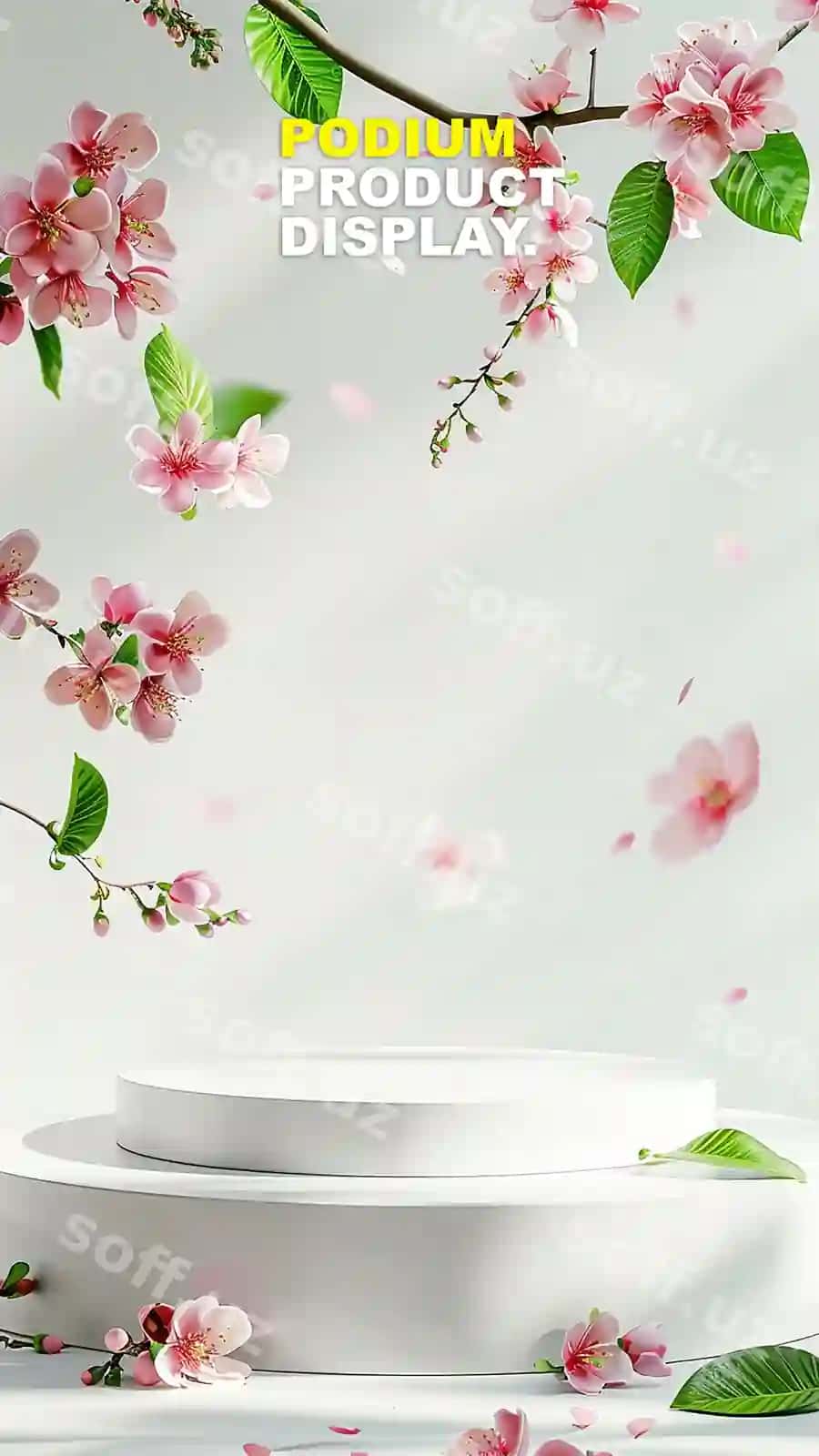 Hikoya sahna podium sahna namoyish mahsulot namoyish sahna | Story scene podium stage display mockup product presentation scene
