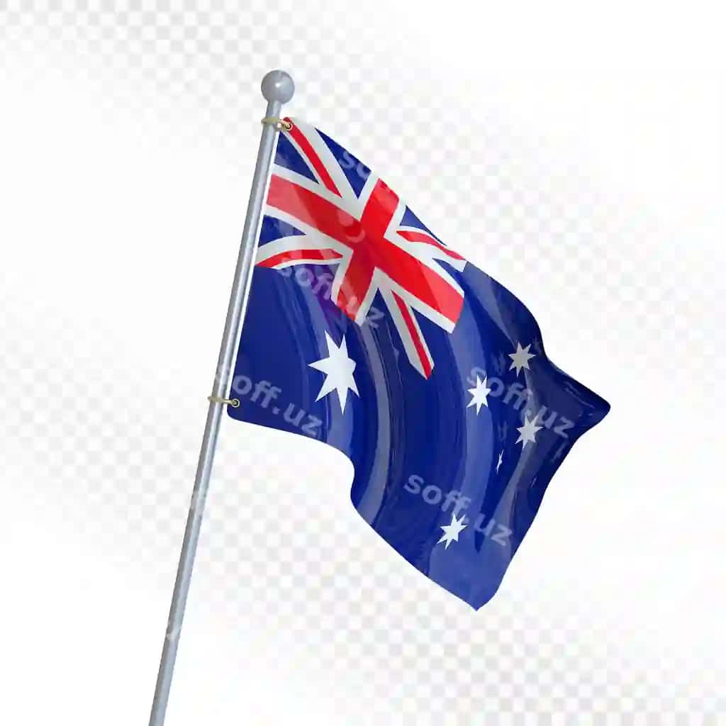 Avstraliya bayrog'i uchun stoyka | Australian flag waving pole 2