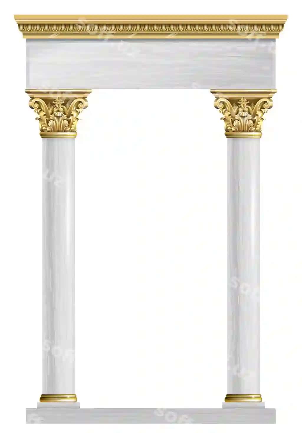 Oltin marmar arch | Golden marble arch