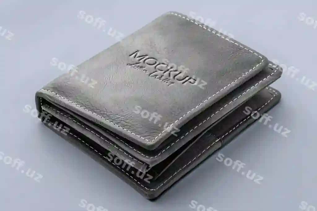 Hamda hamyon mockupi | Quality wallet mockup