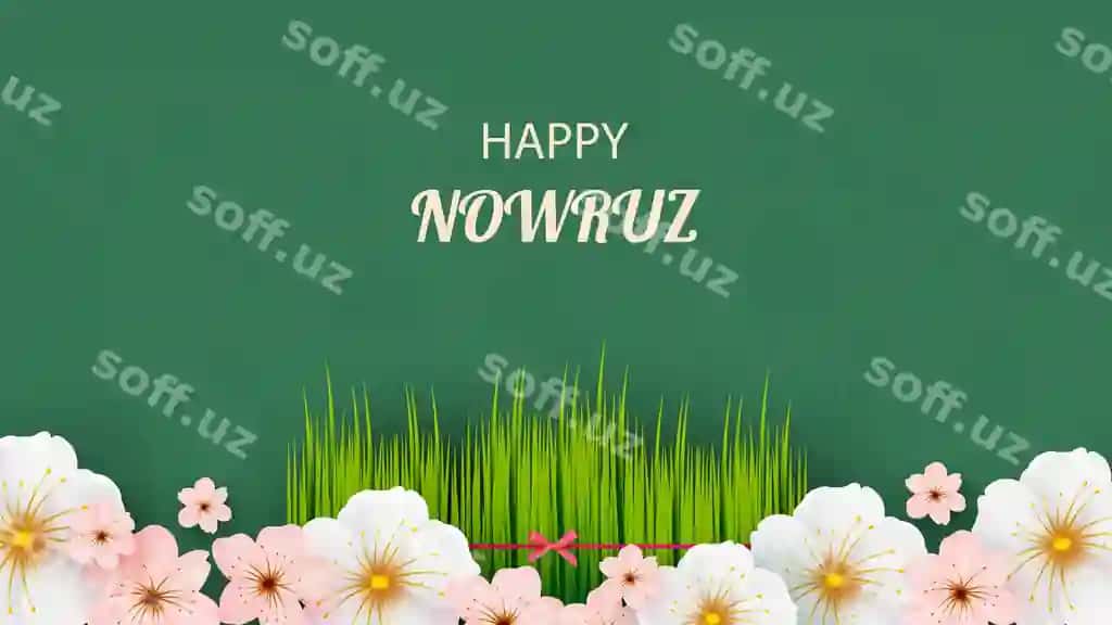 Postkart Novruz bayrami orqa fonda shablon bahor | Postcard with novruz holiday novruz bayram background template spring