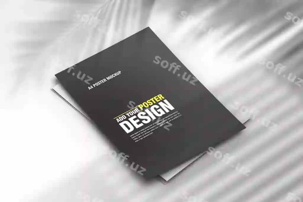 Flyer poster namuna | Flyer poster mockup