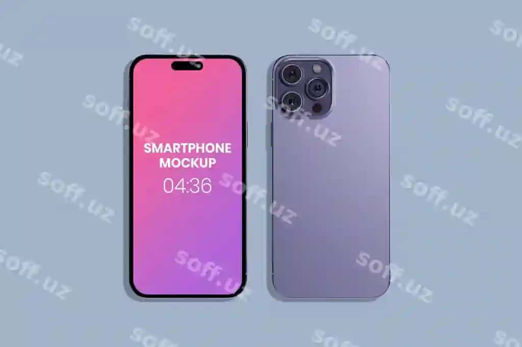 Akillı telefon modeli | Smartphone mockup