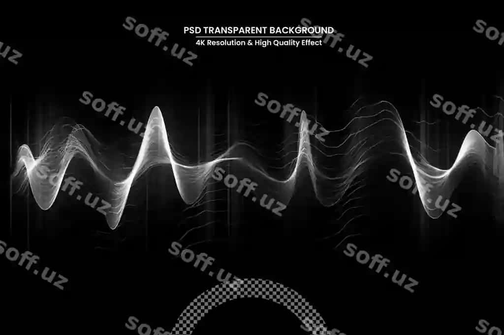 Musiqa ekvalayzer neon tovush to'lqinlari audio raqamli texnologiya fon | Music equalizer neon sound waves audio digital technology background