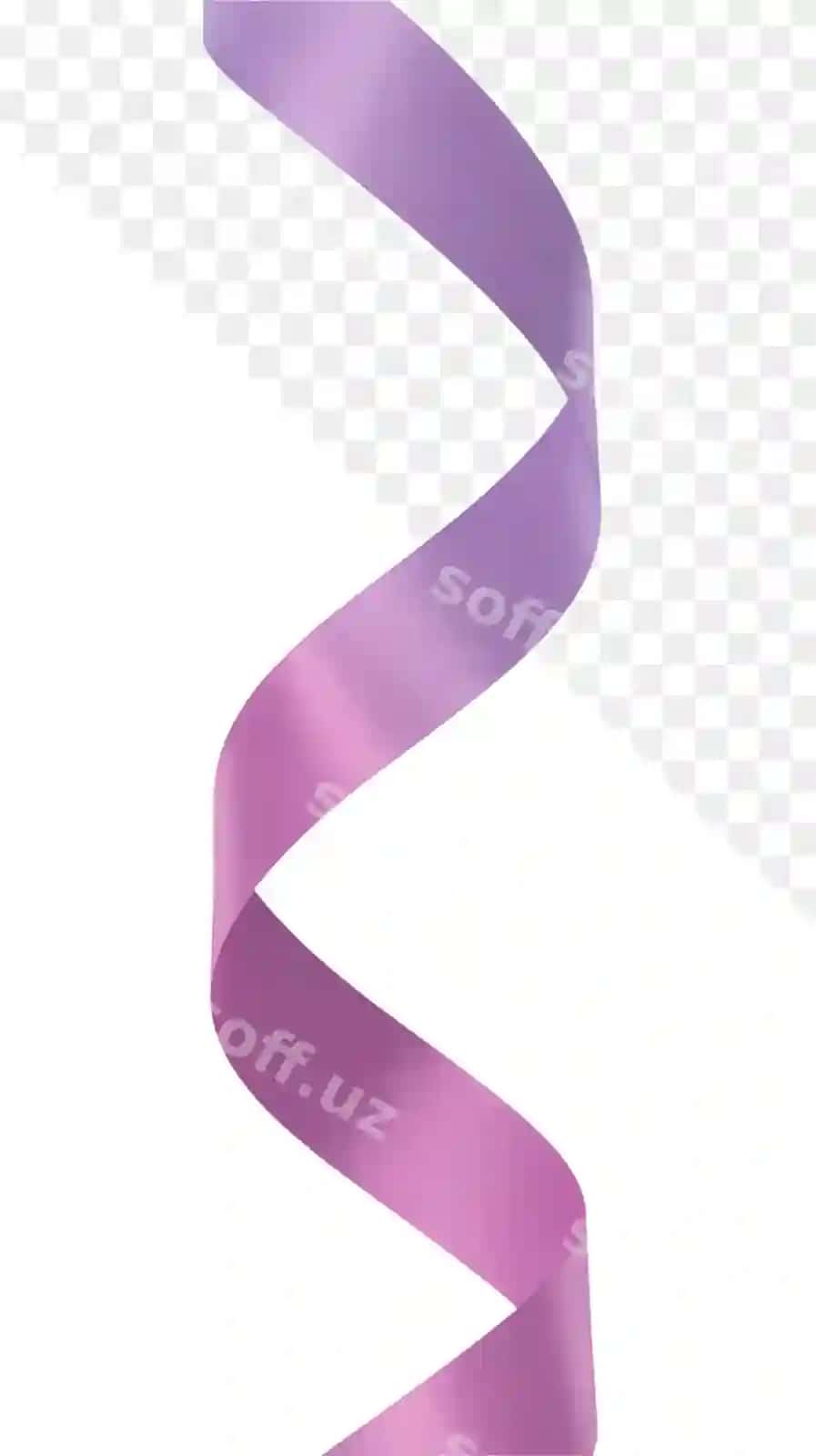 Nafis binafsha lenta aylanasi | Elegant purple ribbon swirl