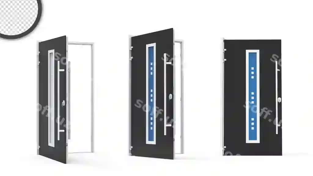 Uch qora so'zli eshiklar | Three black doors with word