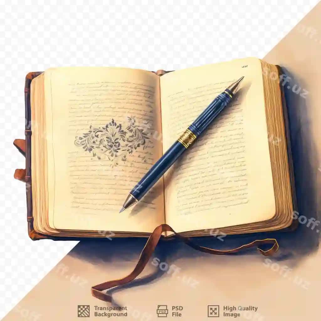 Kitob bilan ruchka u ruchka sahifa ki aytadi davlat u | Book with pen it pen page that says country it