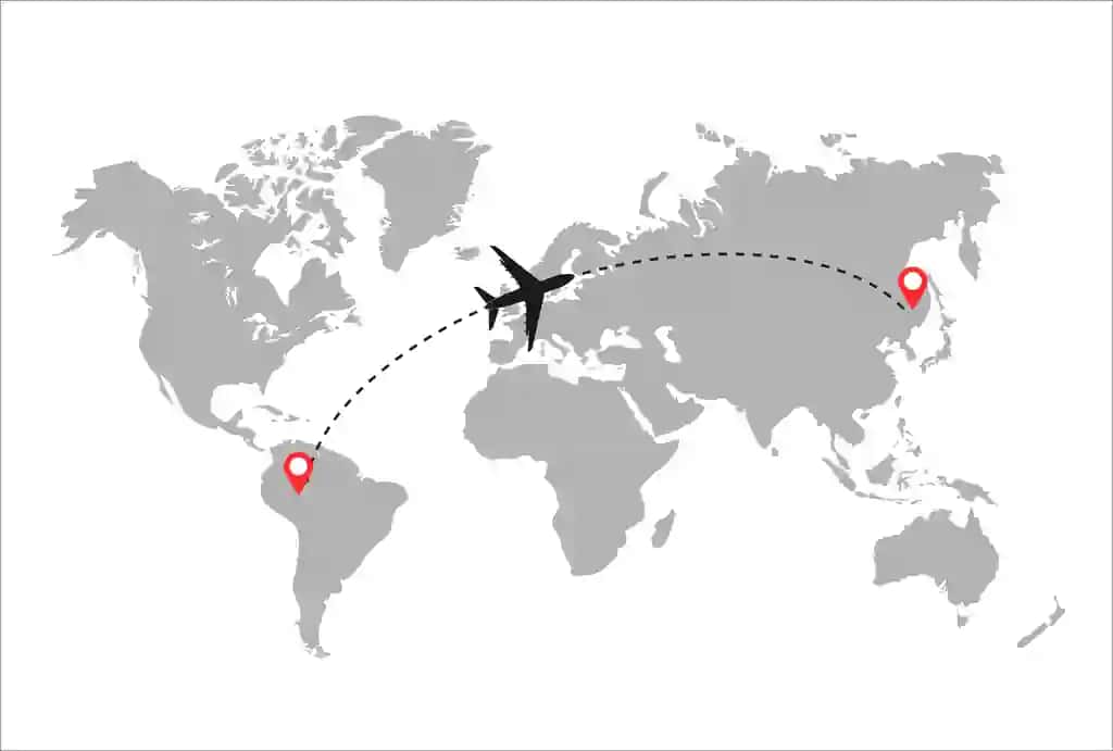 Dunyo bo'ylab sayohat qiluvchi samolyot piktogramma vektor dizayn elementi shabloni | Plane icon vector design element template traveling around world