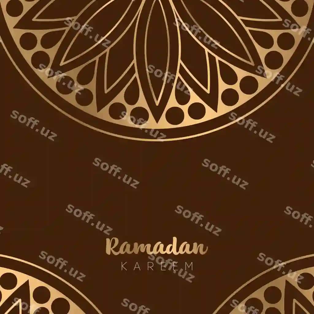 Chiroyli Ramazon Komm tabrik kartasi dizayni | Beautiful ramadan kareem greeting card design