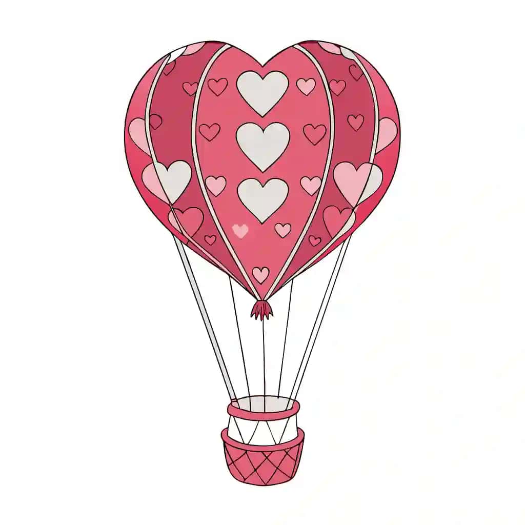 Yurak shaklidagi sharchada yuraklari bor | Heart shaped balloon with hearts it