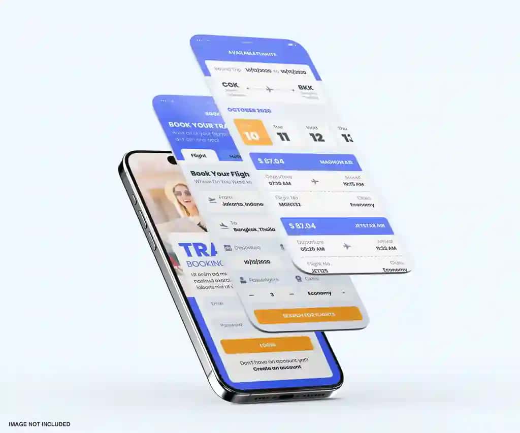 Ilova telefon ekrani maketi | App phone screen mockup