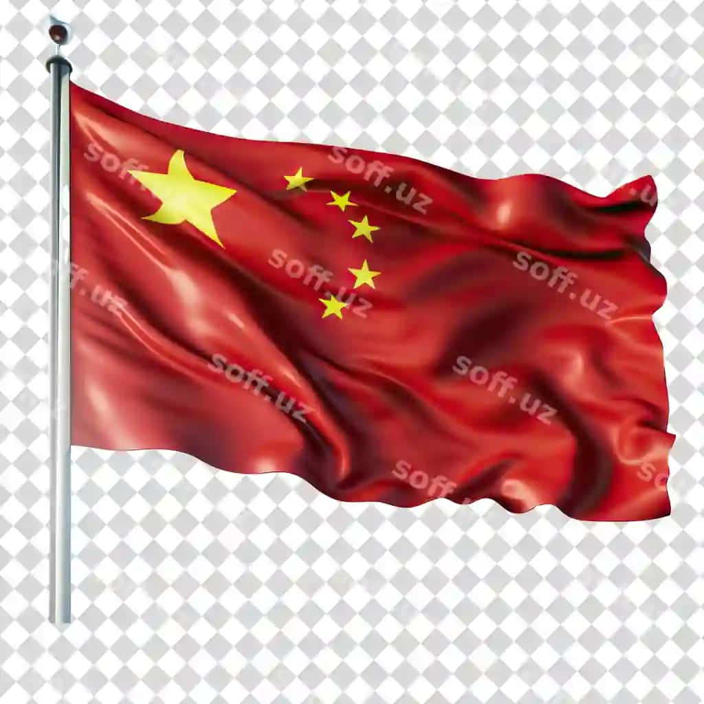 Qizil bayroq "qizil" so'zini o'z ichiga oladi. | Flag that is red has word red it