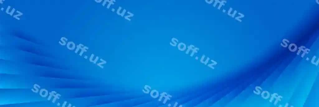 Abstrakt yorqin ko'k yaltiroq to'lqinli fon | Abstract bright blue shiny wavy background