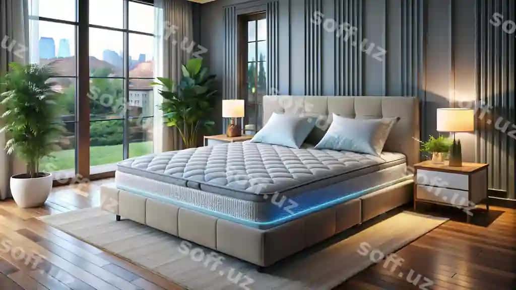 Ma'lumot asoslangan zamonaviy matras tanlovlar, rahat uy, xavfsizlik integratsiyasi, uxlash, yumshoq matras | Datadriven contemporary mattress choices relaxing home integrating safety sleep plush