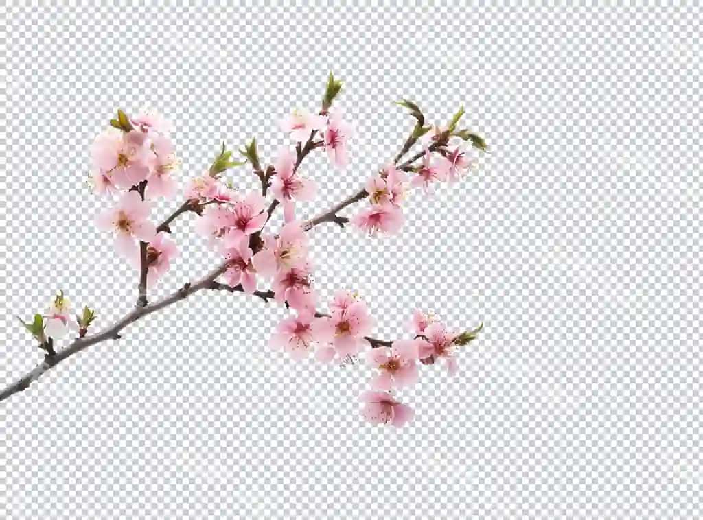 Tasavvur qiling olcha gulı shabloni, uningda "olcha gulı" yozilgan. | Picture cherry blossom with grid that says cherry blossom