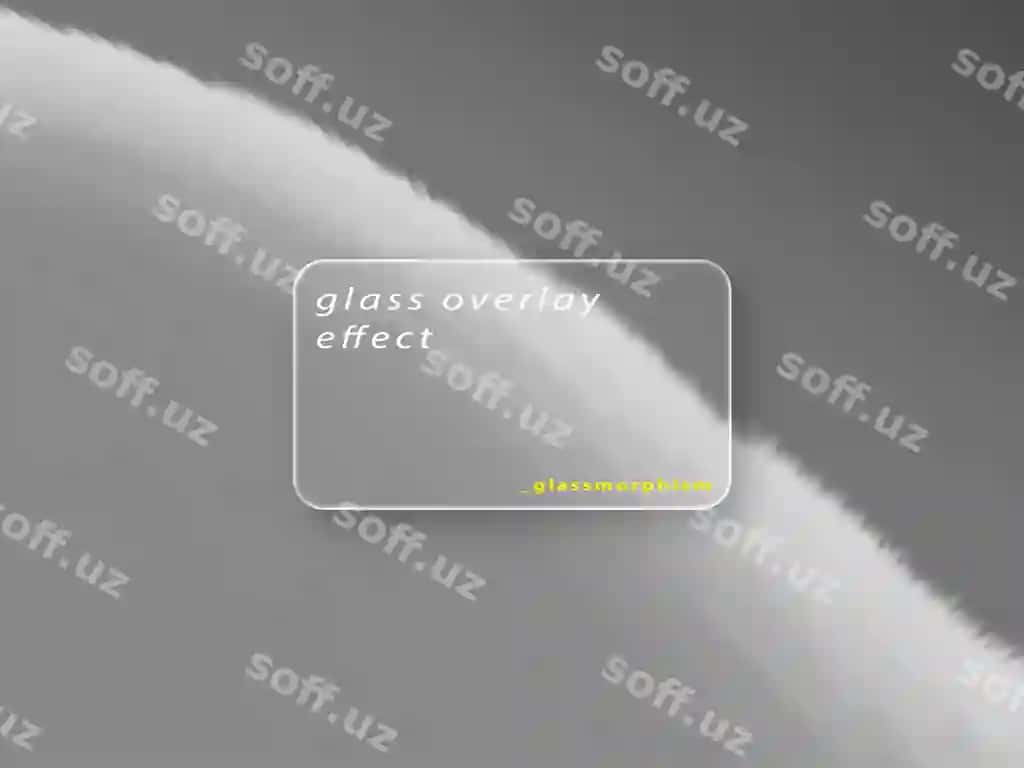 Shisha ramka, bu oyna deb yozilgan | Glass frame that says glass it