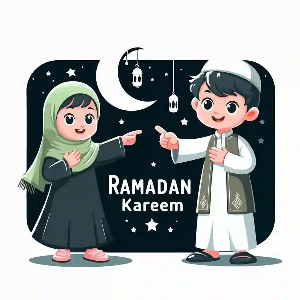 Yoqimli musulmon bola ishora qilmoqda | Cute muslim child is expressing pointing