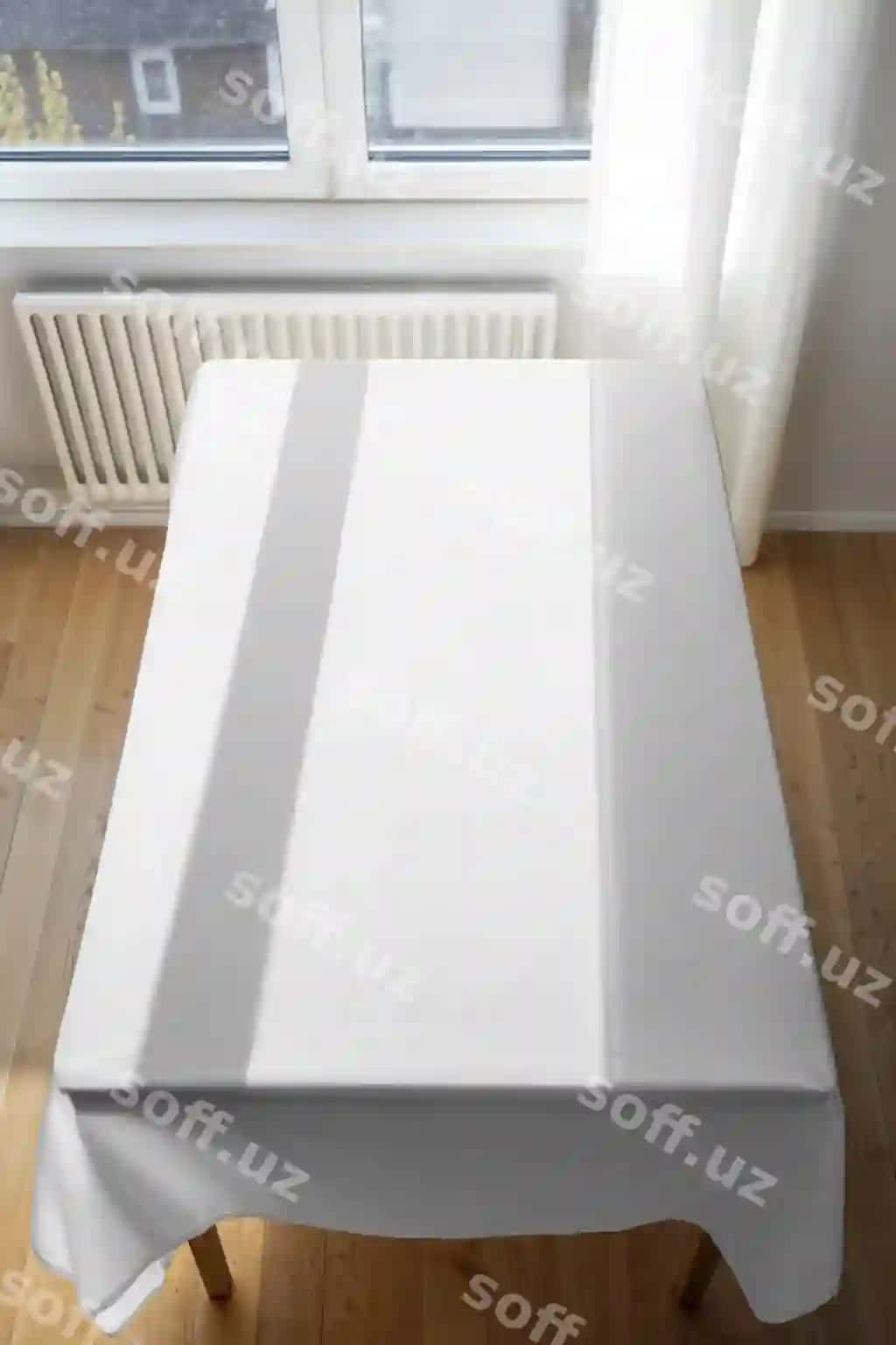 Yuqori ko'rinishli daftar namunasi | Top view tablecloth mockup