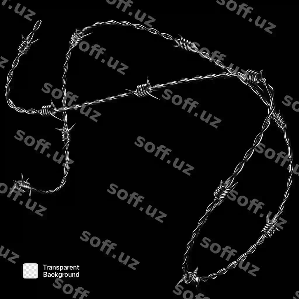 Tikanli sim png shabloni | Barbed wire png template