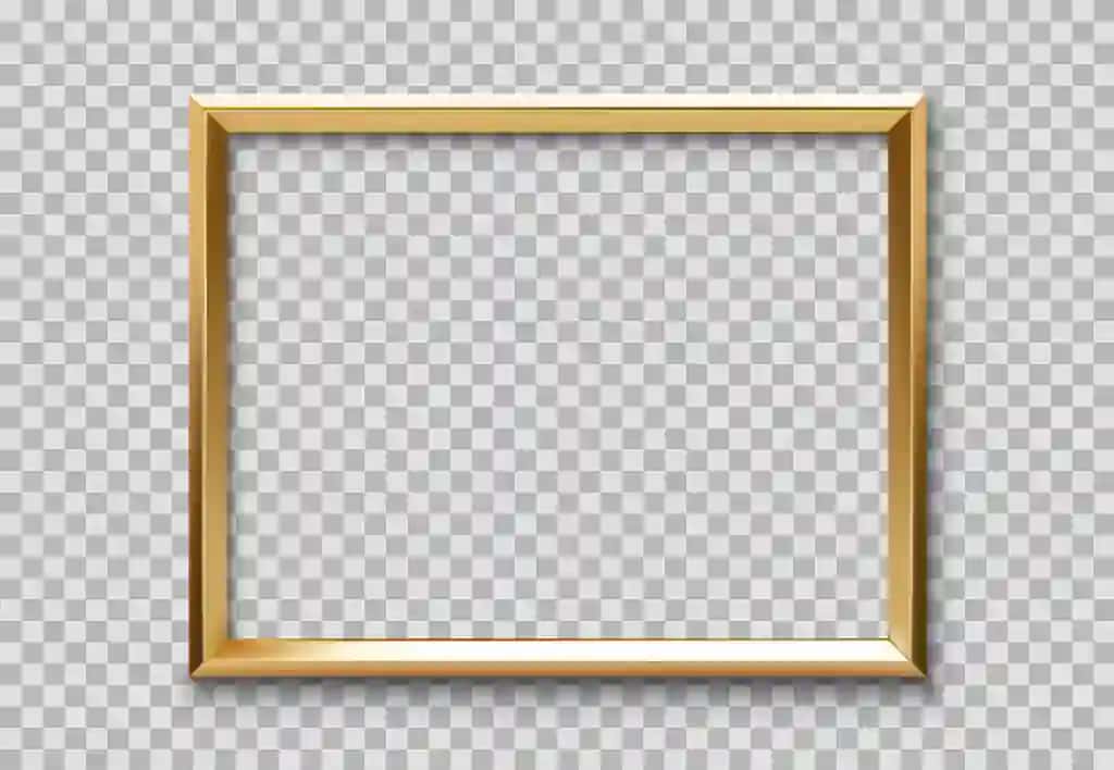 Oltin ramka chegarasi oltin porloq kvadrat ramka | Golden frame border gold shine square framework