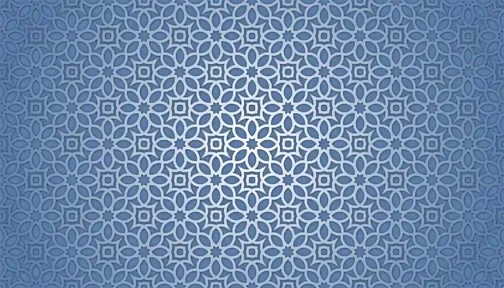 Choksiz arabcha naqshli fon Arab uslubidagi islomiy bezak | Seamless arabic pattern background arabian style islamic ornamental