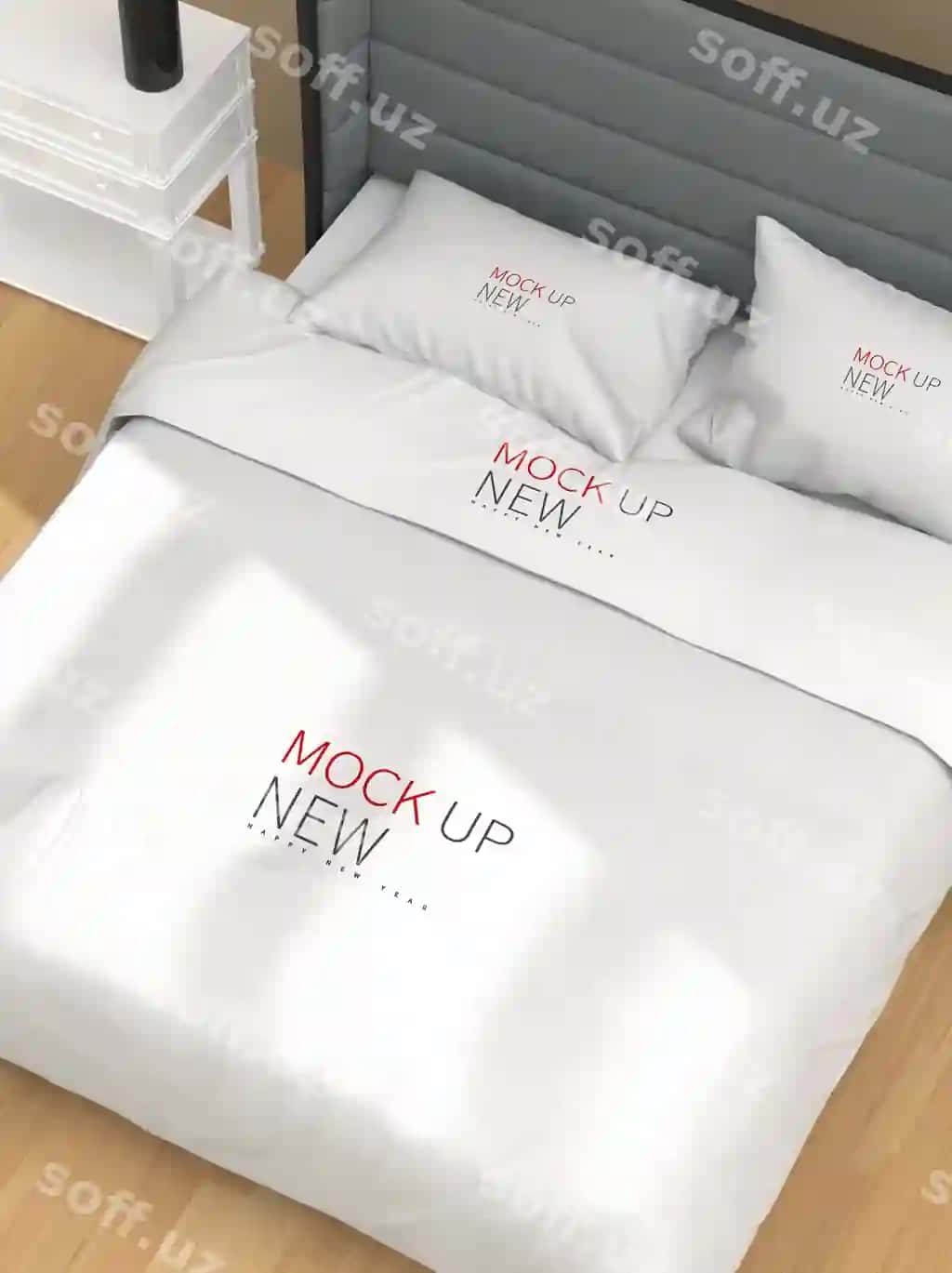 Yotoq namunasi | Bed mockup