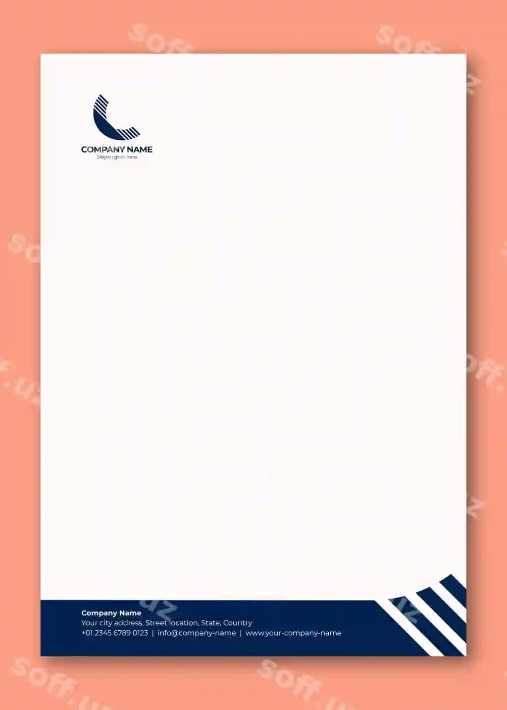 Kompaniya mektub sarlavhasi | Corporate letterhead
