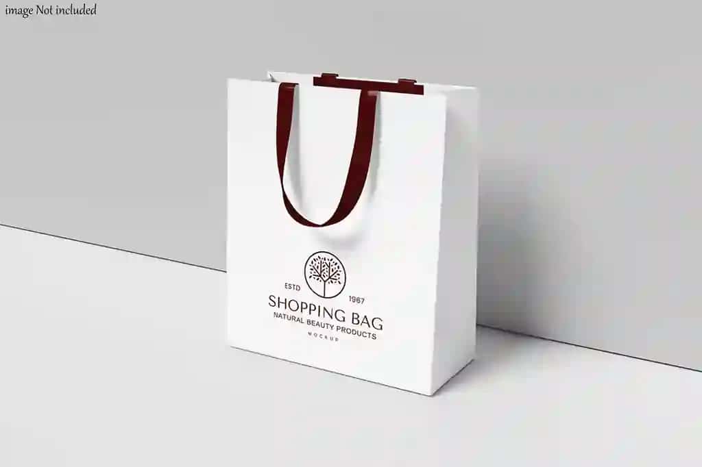 Xarid qilish sumkasi maketi | Shopping bag mockup