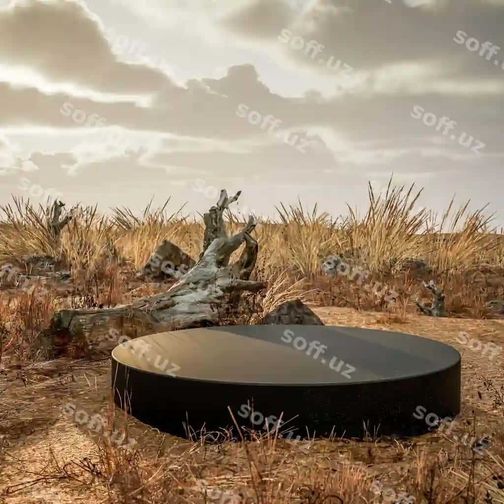 Abstrakt orqa fonda mock-up sahna podium geometrik shaklli mahsulot ko'rsatish 3D render | Abstract background mock up scene with podium geometry shape product display 3d rendering