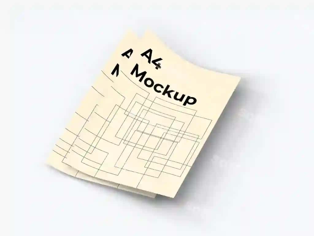 Ko'plab maqsadlar uchun A4 varaqlari namunasi | Multipurpose a4 papers mockup