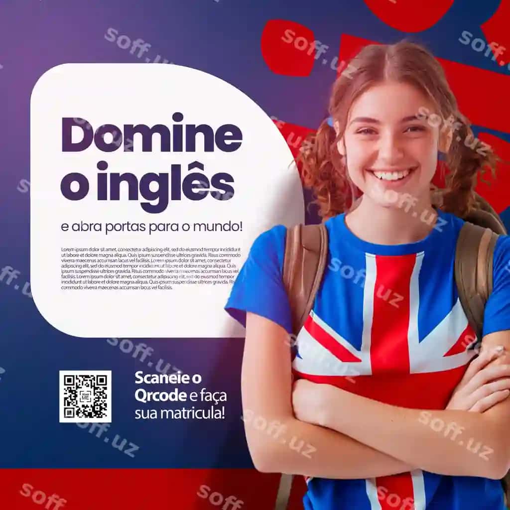 Ijtimoiy tarmoqlar Ingliz tili maktabi uchun Ijtimoiy tarmoqlar Ingliz tili maktabi | Social media para escola de ingles social media english school