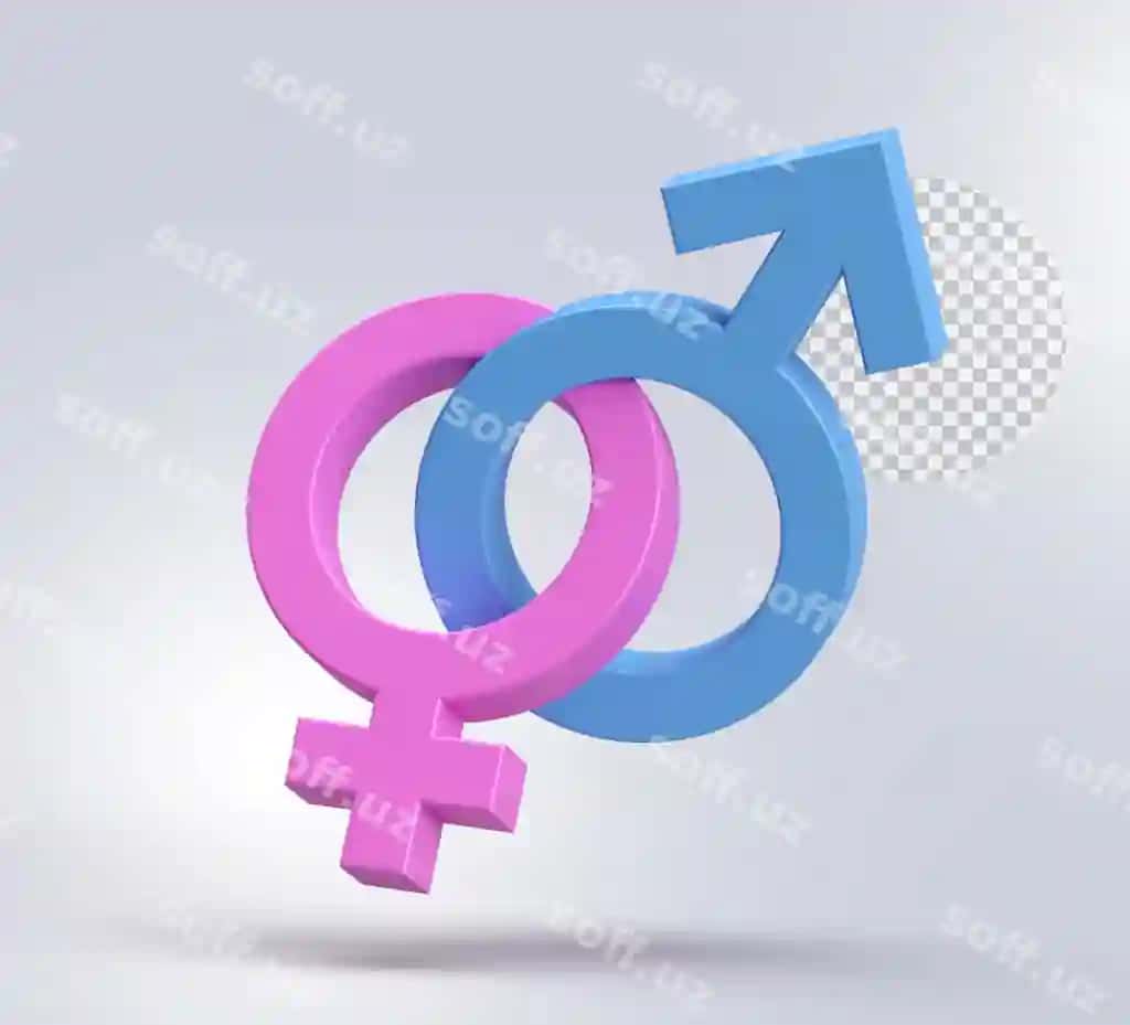 Ayol erkak jins belgisi | Female male gender symbol